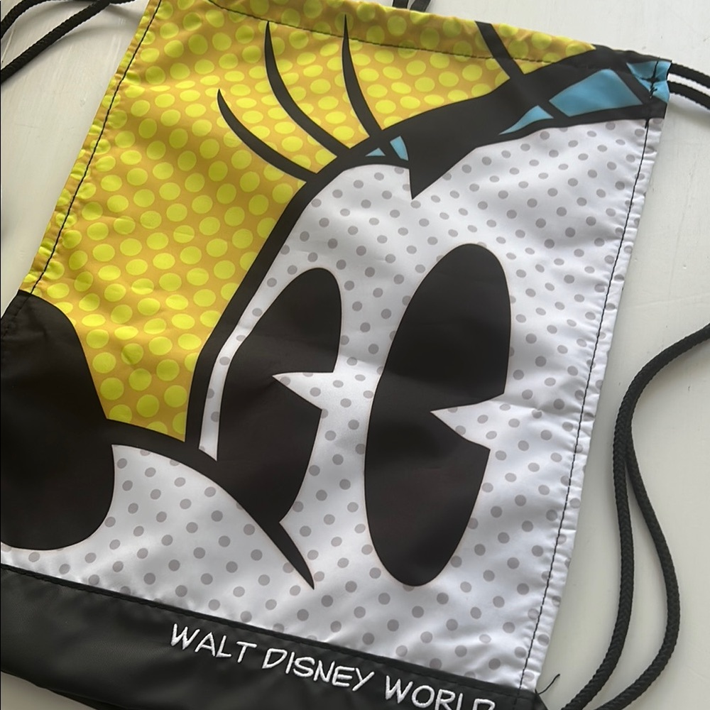 Disney Drawstring Backpack new with tag